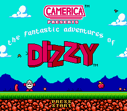 The Fantastic Adventures of Dizzy title screenshot